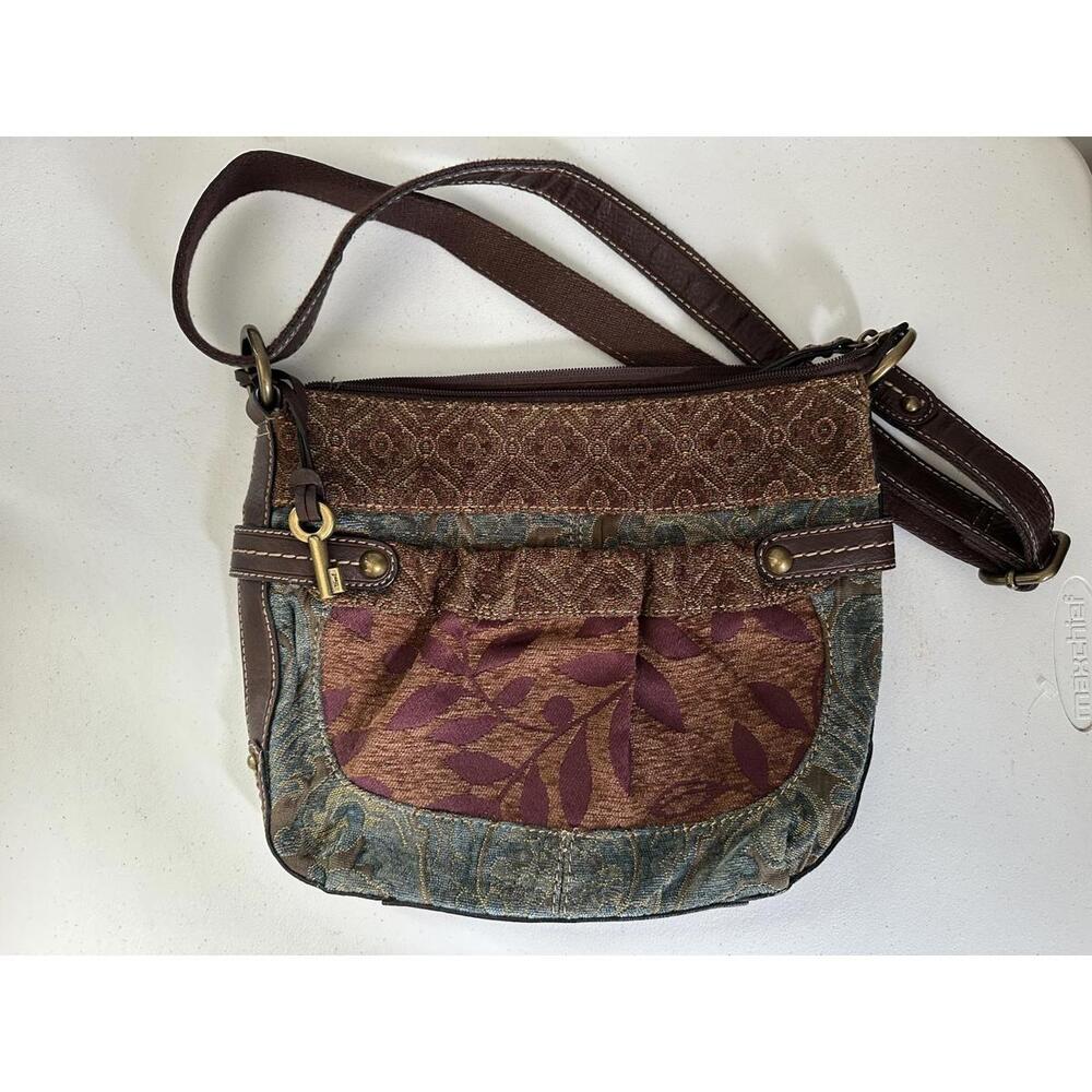 Women's Vintage Fossil Branded Purse